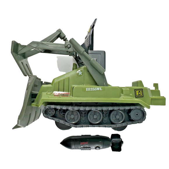VINTAGE 1985 GI Joe Bomb Disposal Vehicle with Bomb (Near Complete) - Picture 2 of 10
